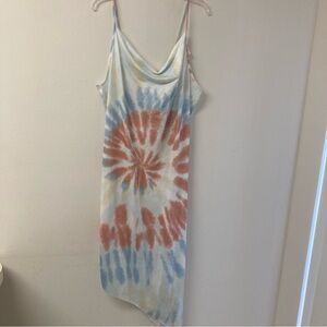 Tie-Dye Slip Dress-M/L